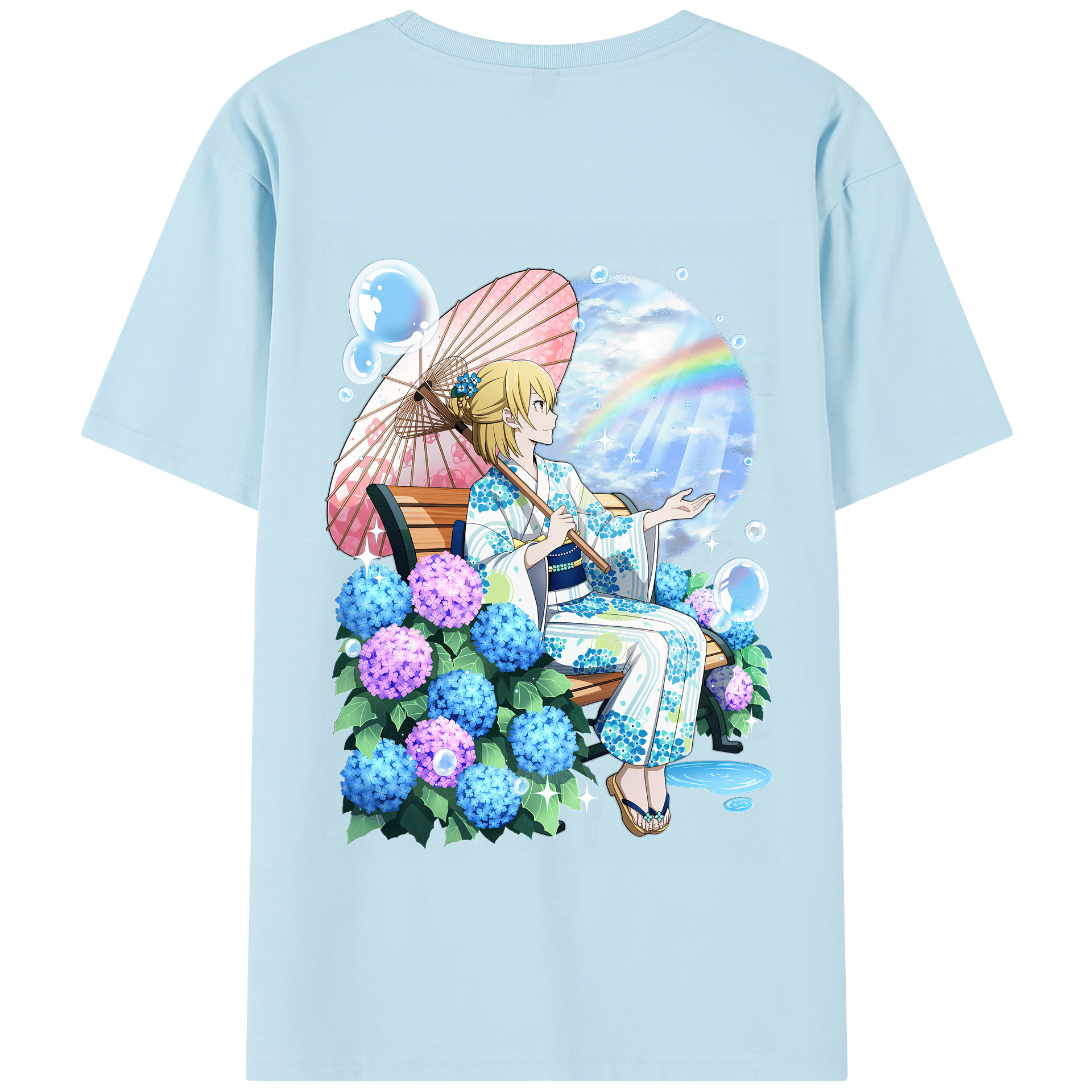 （画像用） 文豪ストレイドッグス Bungo Stray Dogs 綿100％半袖Tシャツ（背面プリント）